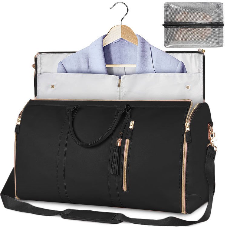Garment Travel Bag — Zip Front PU — detail 2