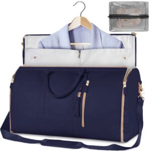 Garment Travel Bag — Zip Front PU — main view