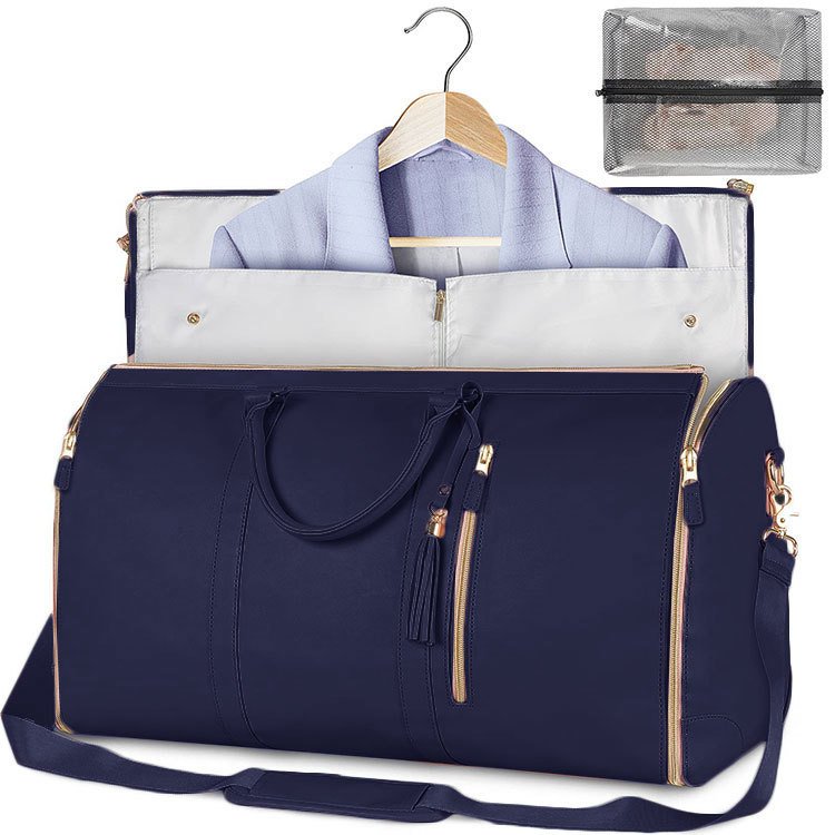 Garment Travel Bag — Zip Front PU — main view