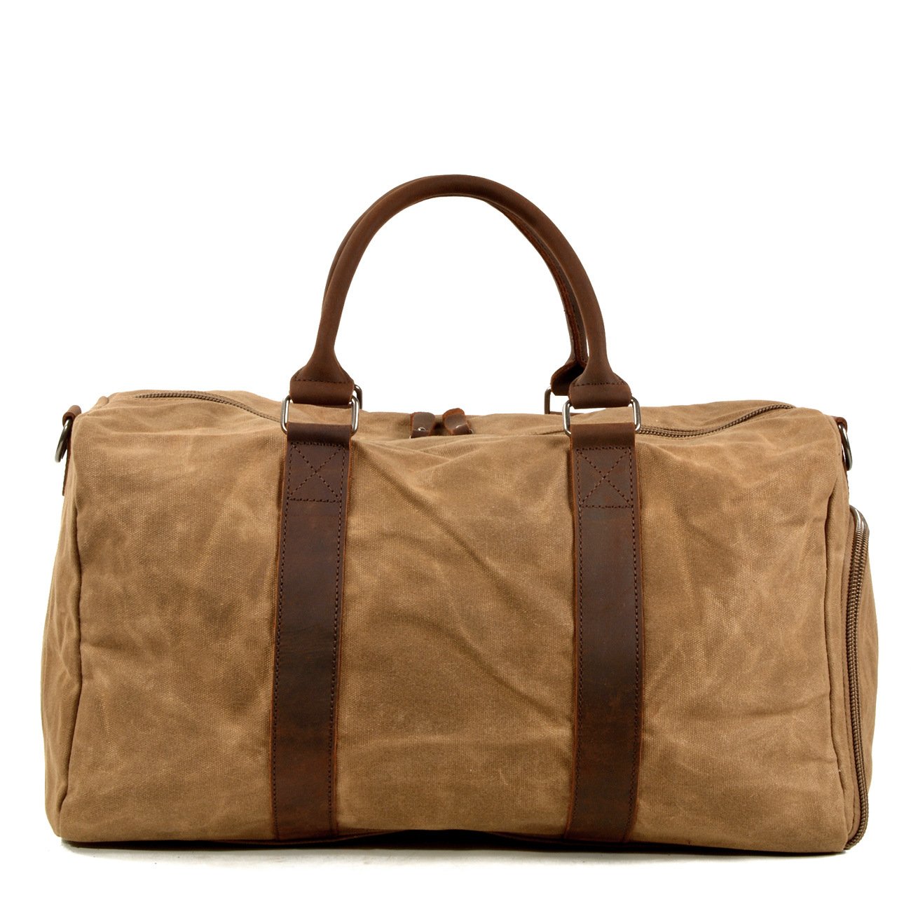 Travel Duffel Bag — Shoe Side Canvas — detail 2