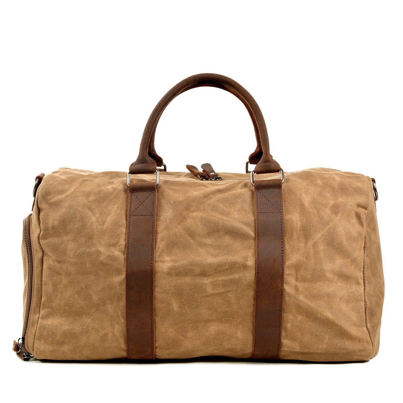 Travel Duffel Bag — Shoe Side Canvas — detail 3